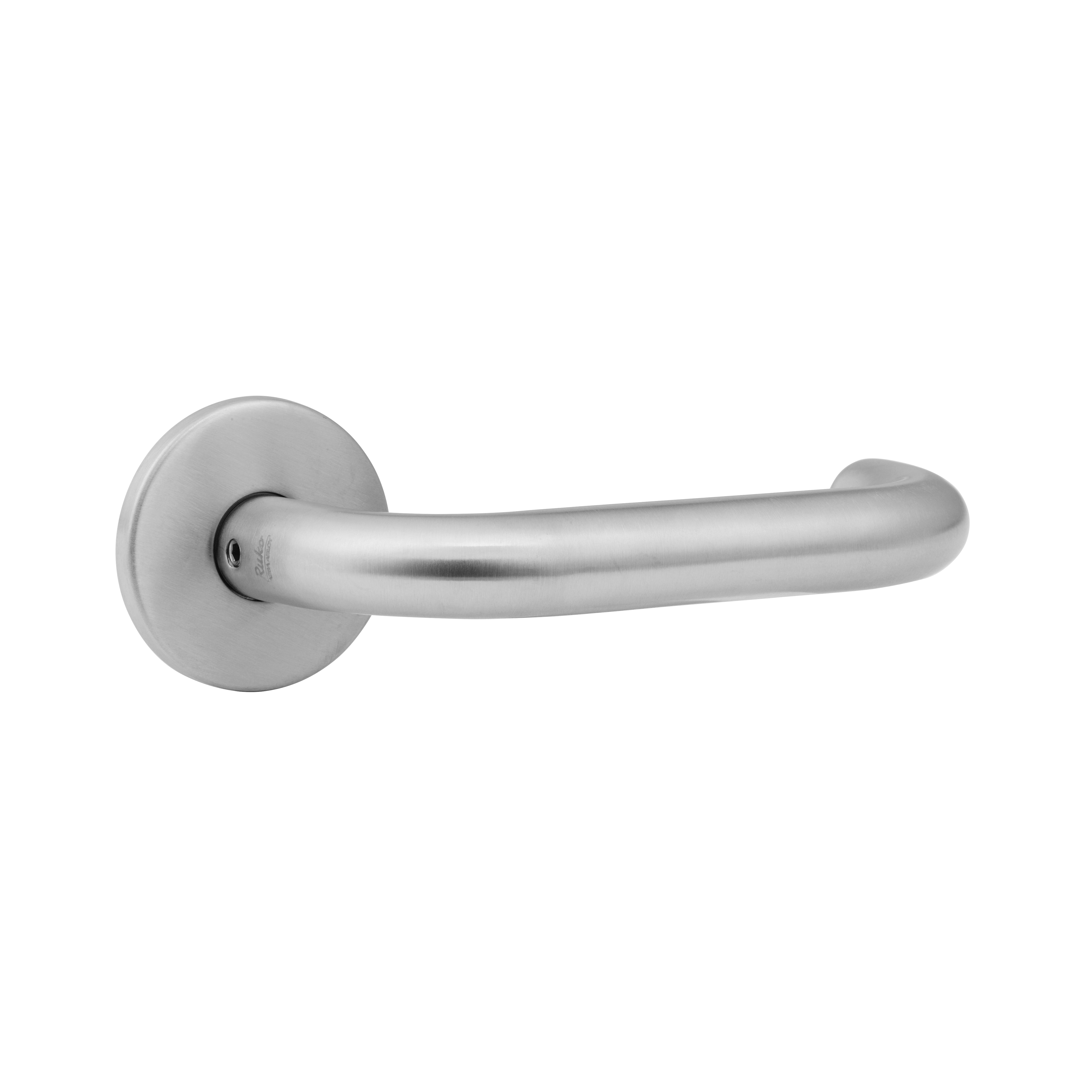 Nordic U lever on rose | ASSA ABLOY
