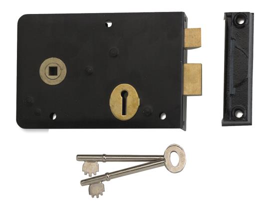 Internal Door Locks 3 Lever Sash Lock - 63mm / 45mm Backset - Handle King  Ireland