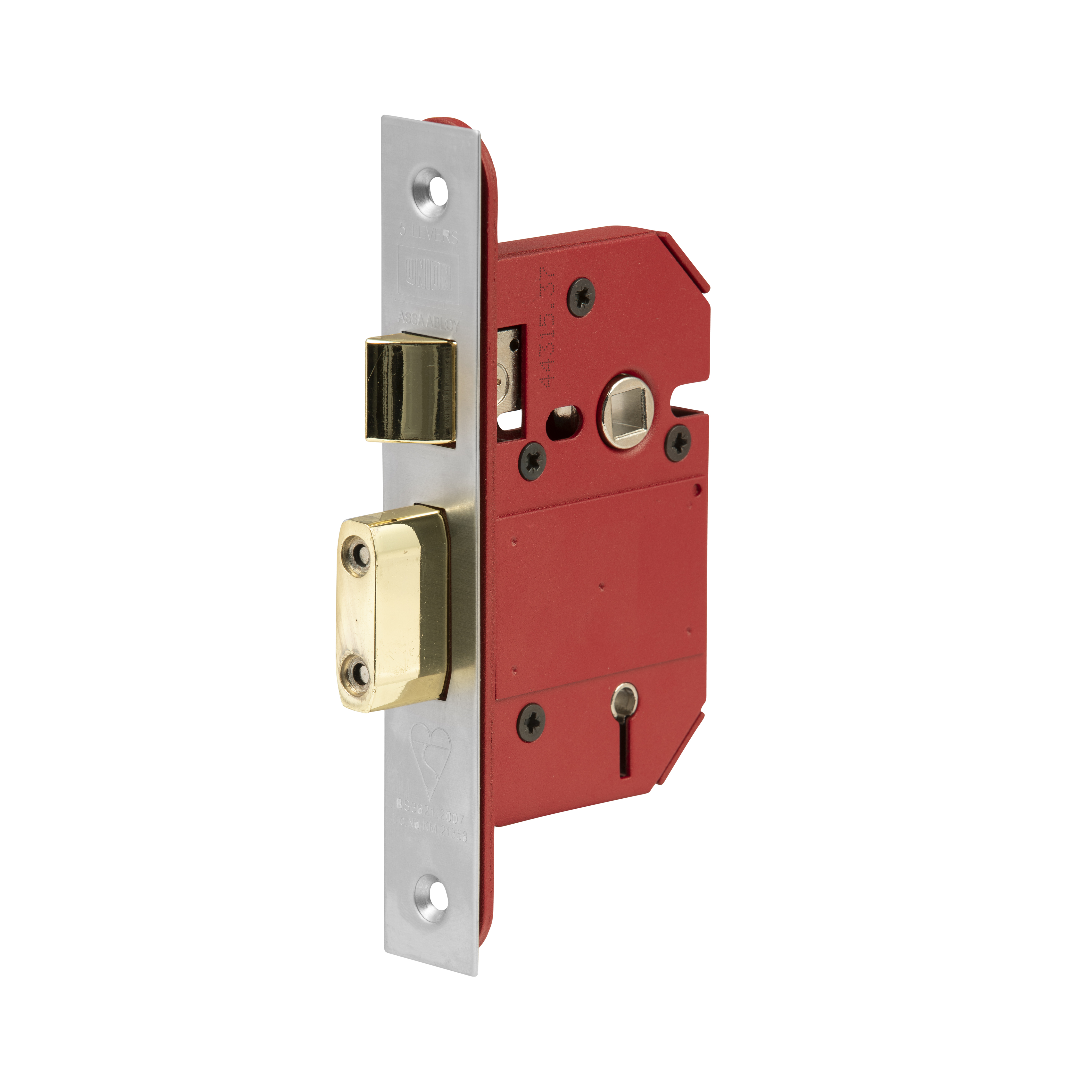 BRAVA BR9400SC 2 Lever Mortise Door Lock – Silver – Keyed Entry – Free Post In AUST